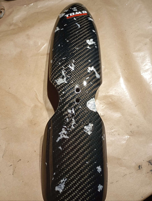 Garde Boue Arrière Moustache Game Trail 2020-2024 feuille coloré - Tom's carbone