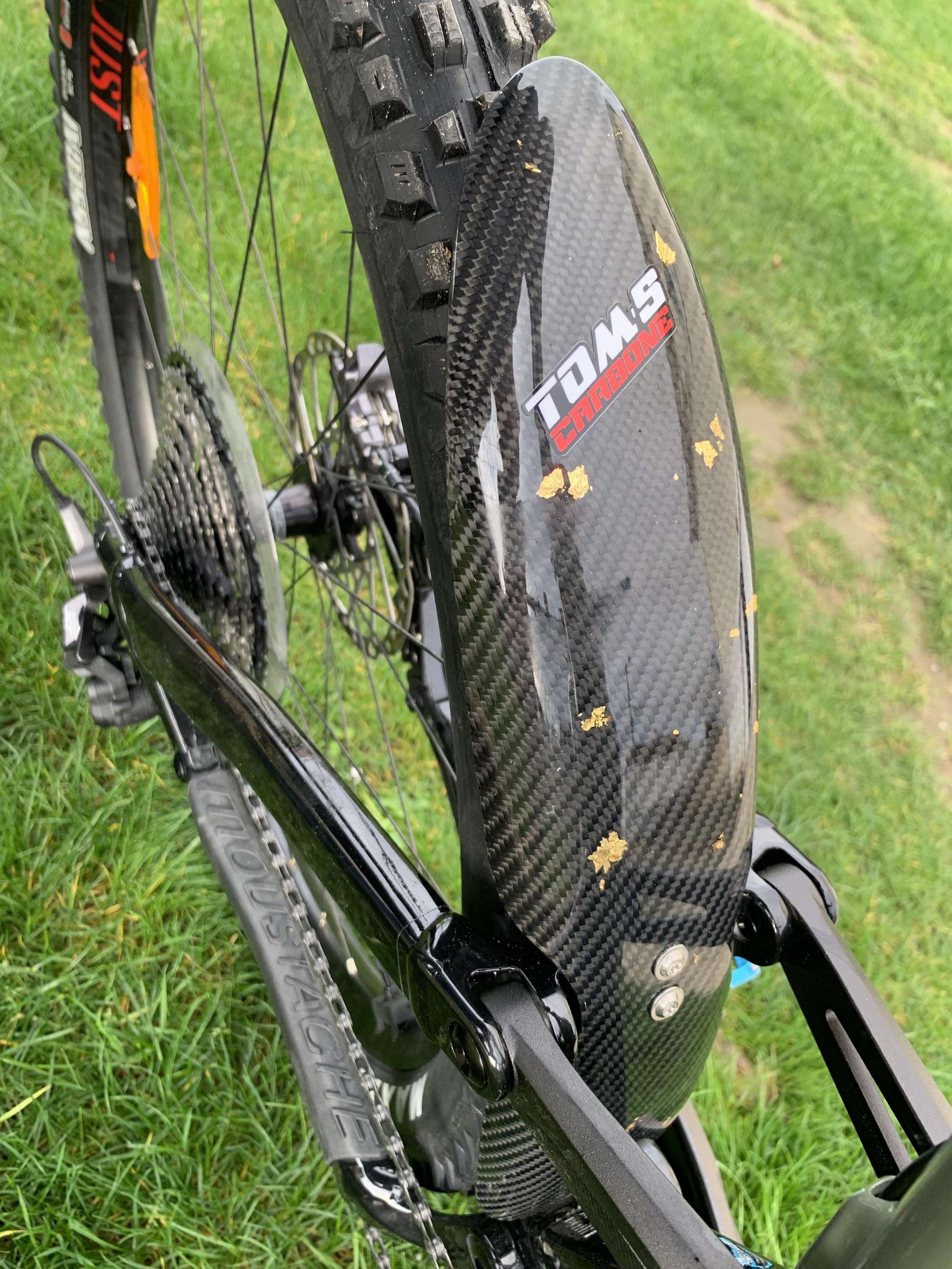 carbon schutzblech fahrrad Moustache Game Trail Hinterradschutzblech 2020-2025 farbiges Blatt – Tom's carbone