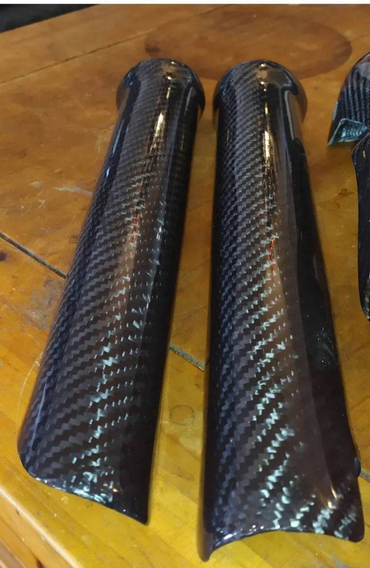 Protection de fourche fox 36-38 compatible Rock Shox - Tom's carbone