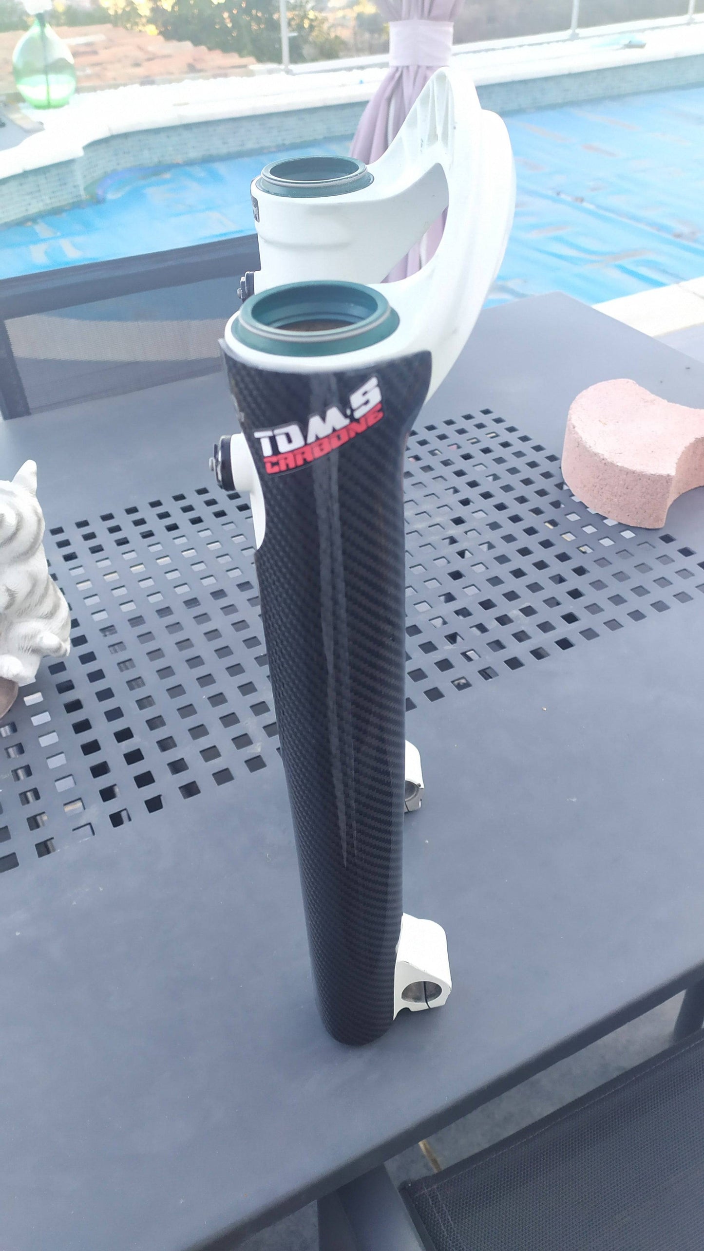 Protection Fourche Fox 40 - Tom's carbone