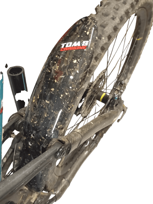 Garde Boue Arrière Carbone Forgé Coloré - Tom's carbone