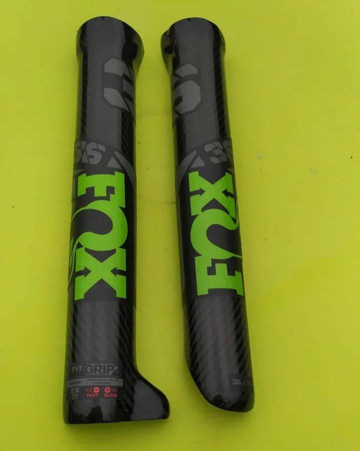 Protection de fourche fox 36-38 compatible Rock Shox - Tom's carbone 